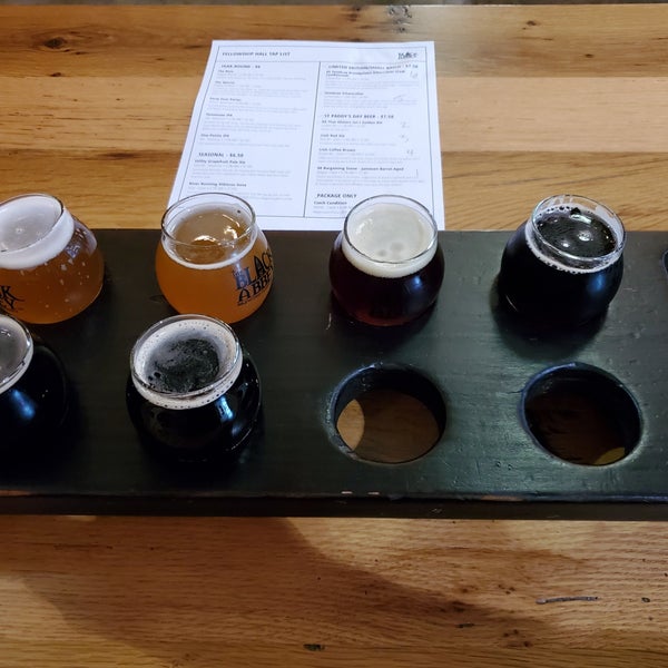 Photo taken at Black Abbey Brewing Company by Travis L. on 3/13/2021