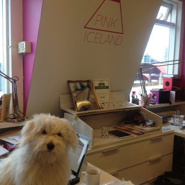 Photo taken at Pink Iceland Office by Birna Hronn B. on 7/19/2014