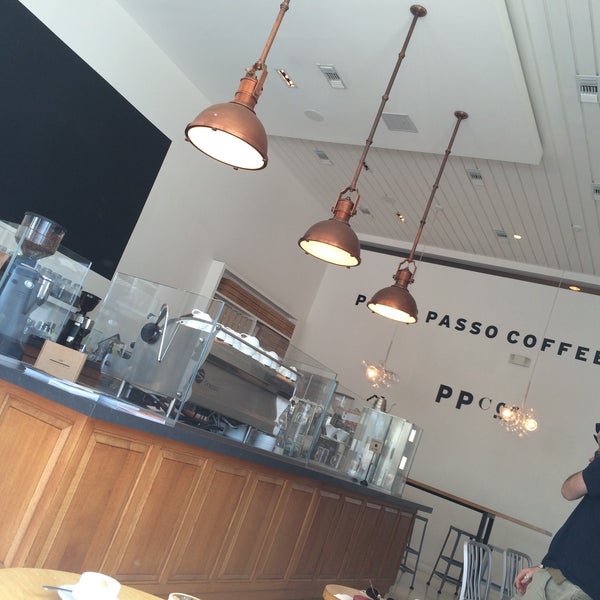 Photo taken at Primo Passo Coffee Co. by rana e. on 3/28/2015