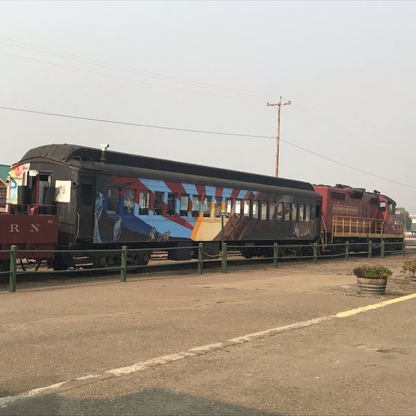 Photo taken at The Skunk Train by Donna F. on 11/9/2018