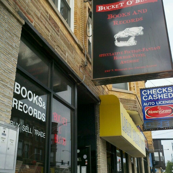 Photo taken at Bucket O&#39; Blood Books and Records by oma t. on 7/6/2013