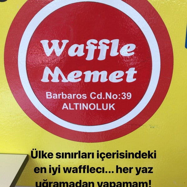 Foto scattata a Waffle Memet da Mehmet O. il 7/14/2018