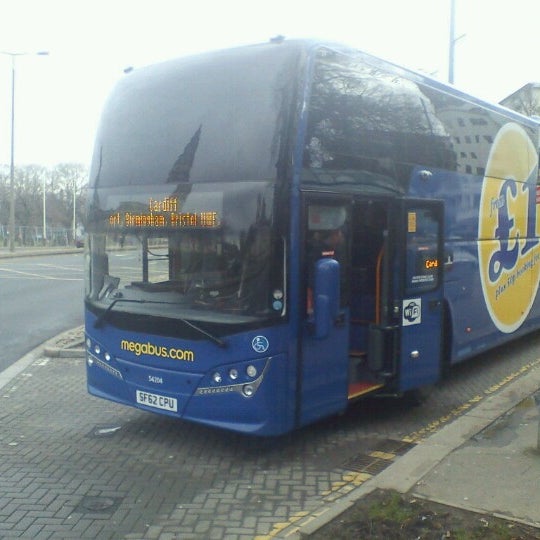 Megabus Stop (CAR) Bus Stop in City Centre