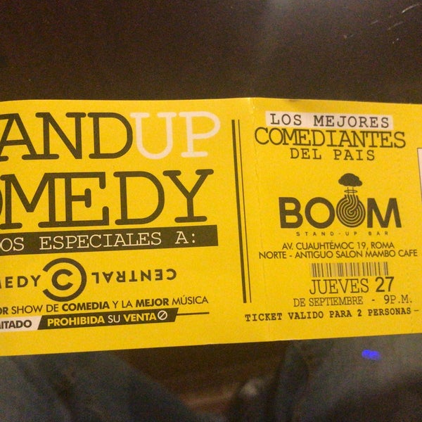 Fotos en Boom StandUp Bar Roma Norte 14 tips