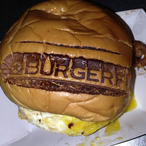 Photo taken at BurgerFi by Angela E. on 2/10/2013