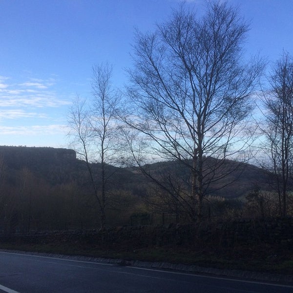 Photo taken at Sutton Bank National Park Centre by Nick B. on 2/25/2015