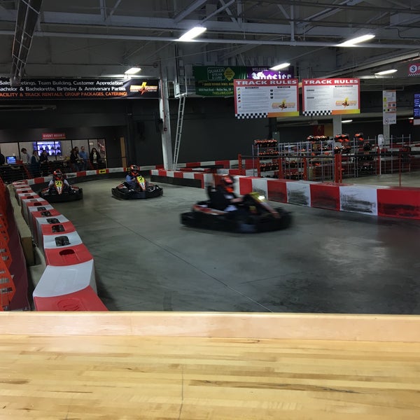Photo taken at High Voltage Indoor Karting by Thomas P. on 12/12/2017