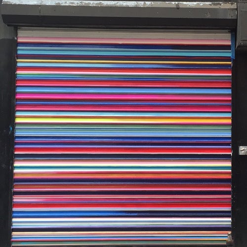 XY Atelier x Chamberlin Newsome #TigerGates | The selection of colors pop like crazy, creating the perfect backdrop to any moment under the sun! We love these entrancing stripes at XY Atelier.