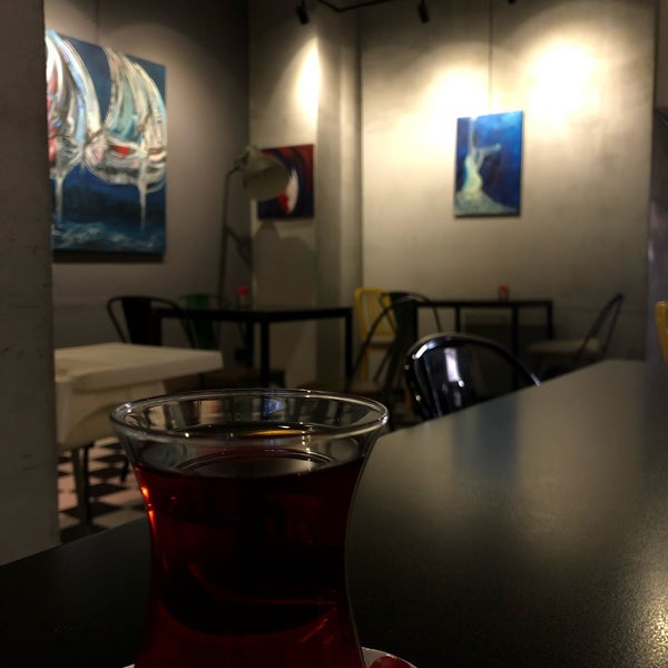Photo taken at Page Cafe &amp; Gallery by CagatayC on 3/12/2020