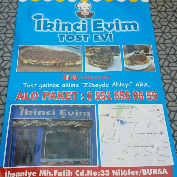ikinci evim tost evi snack place