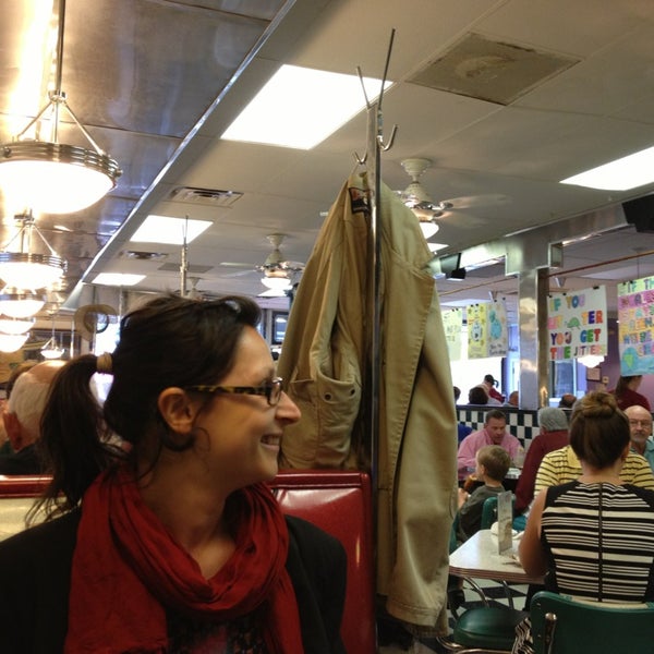 Photo taken at Hub City Diner by Pauline O. on 4/11/2013