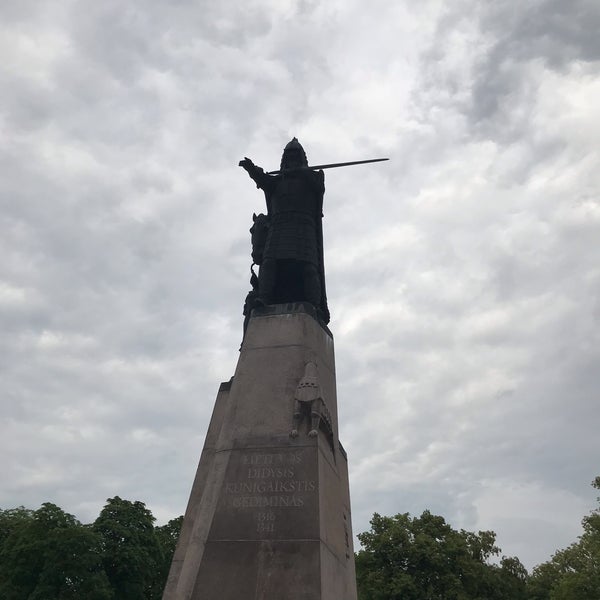Photo taken at Great Duke Gediminas monument by Ryszard R. on 6/20/2019