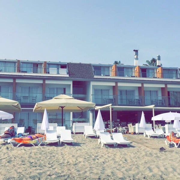 Photo taken at Güneş Beach Hotel by Ameed J. on 6/7/2017