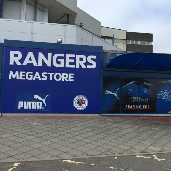 Rangers Megastore Gift Store in Glasgow