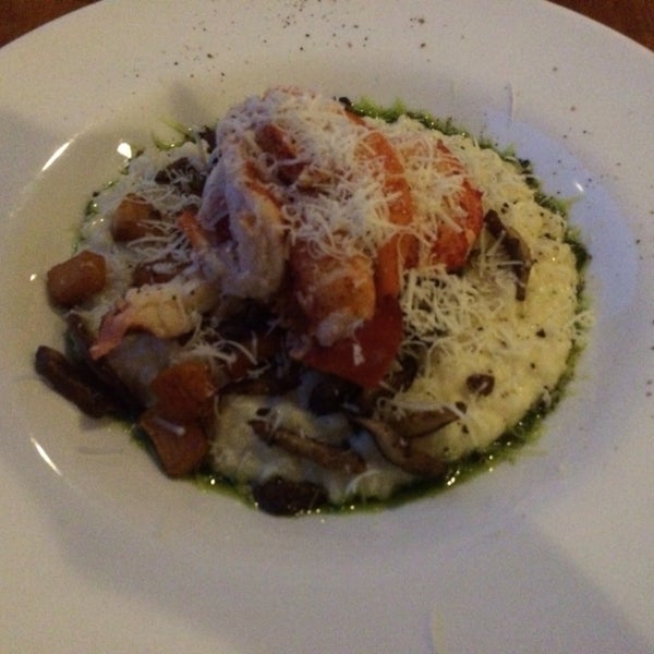 Incredible!!!!! Lobster risotto & mushroom ravioli was divine! The bartender was impeccable!