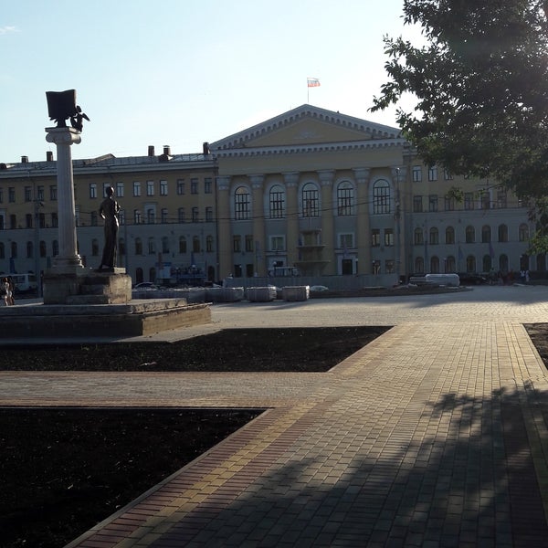 Photo taken at Новособорная площадь by Lunarania on 8/6/2017