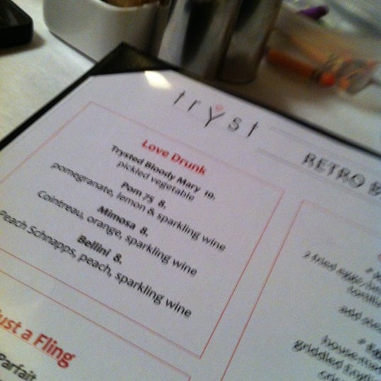 Photo taken at Tryst by Lois A. on 9/30/2012