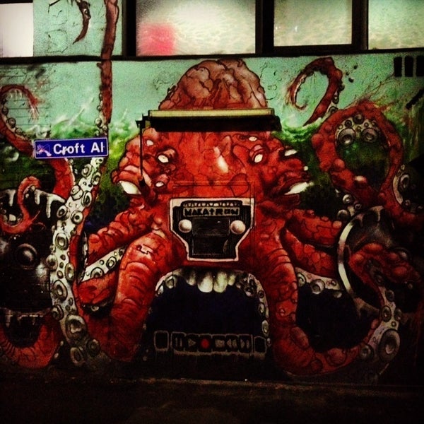 Photo taken at Croft Alley by Natalie on 11/28/2013