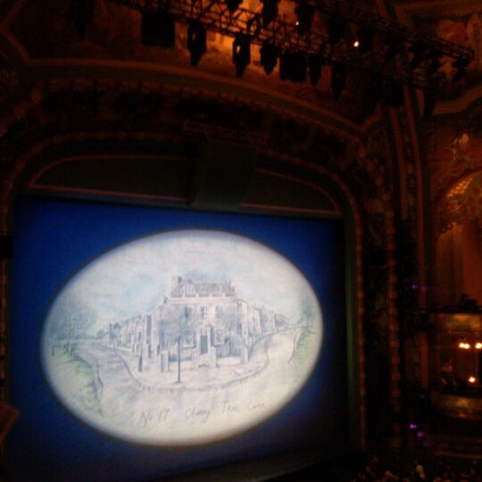 Photo taken at Disney&#39;s MARY POPPINS at the New Amsterdam Theatre by Margit H. on 2/6/2013