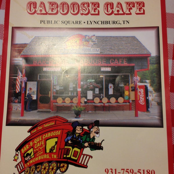 Photo taken at The Bar-B-Que Caboose Cafe by Erik B. on 5/12/2013