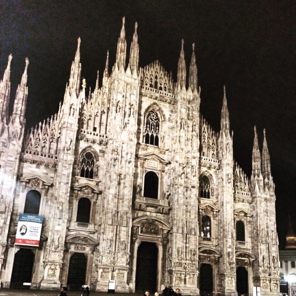 Photo taken at Piazza del Duomo by ILGIN Y. on 2/1/2016