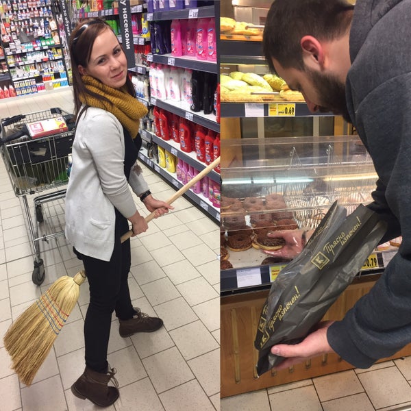 Photo taken at Kaufland by Teodora C. on 2/11/2017