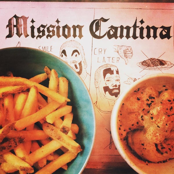 Photo taken at Mission Cantina by Jon E. on 9/18/2015
