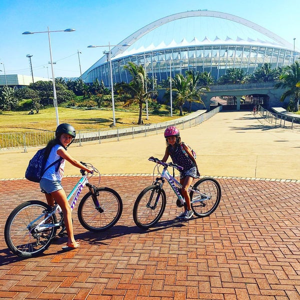 Photo taken at Moses Mabhida Stadium by Dominic S. on 6/18/2016