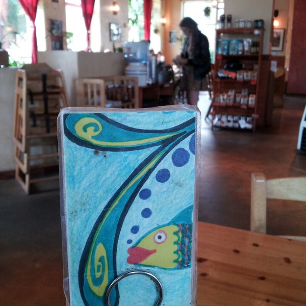 Photo taken at Chaco Canyon Organic Cafe by Andrew J. on 7/6/2013
