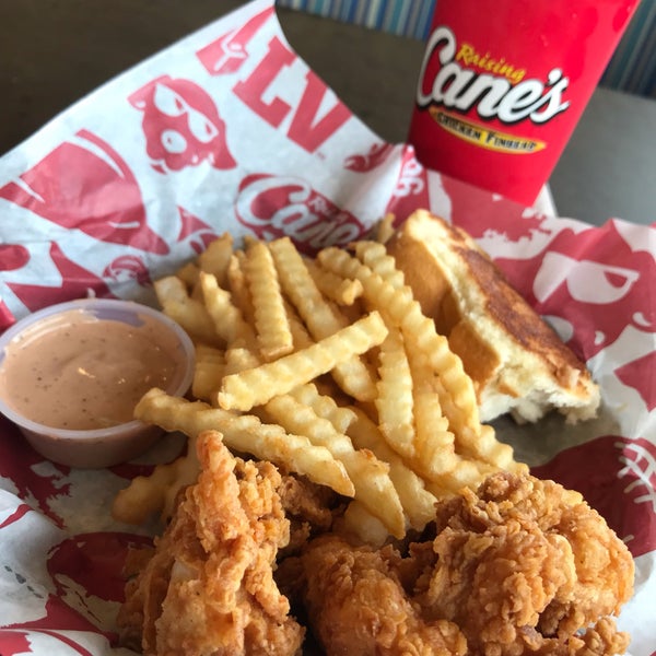 Photo taken at Raising Cane&#39;s Chicken Fingers by Ramon H. on 6/21/2019