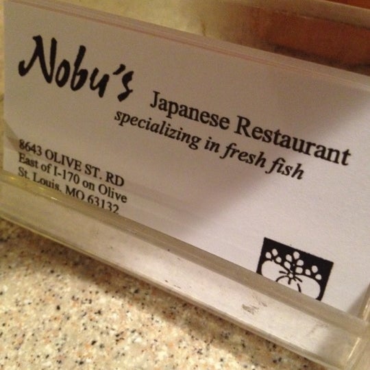 Photo taken at Nobu&#39;s Japanese Restaurant by Masa T. on 10/7/2012