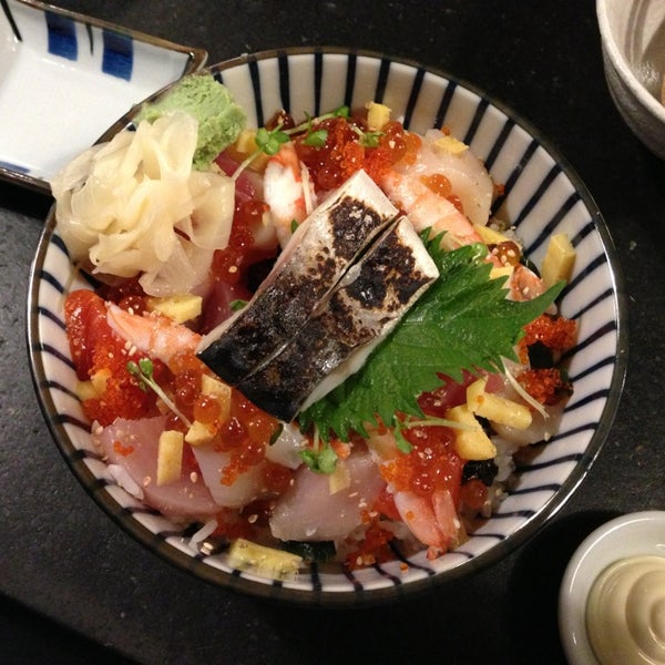 Photo taken at Sea Monstr Sushi by Niña on 1/5/2013