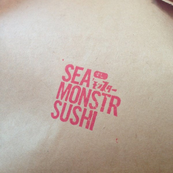 Photo taken at Sea Monstr Sushi by Niña on 7/30/2013