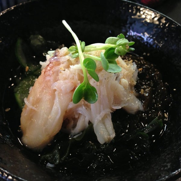 Photo taken at Sea Monstr Sushi by Niña on 4/10/2013
