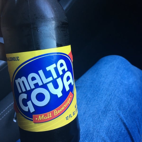 Malta Goya! Different taste, but if your Puerto Rican you'll love it!