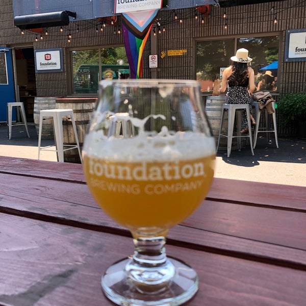 Photo taken at Foundation Brewing Company by brian m. on 7/31/2021