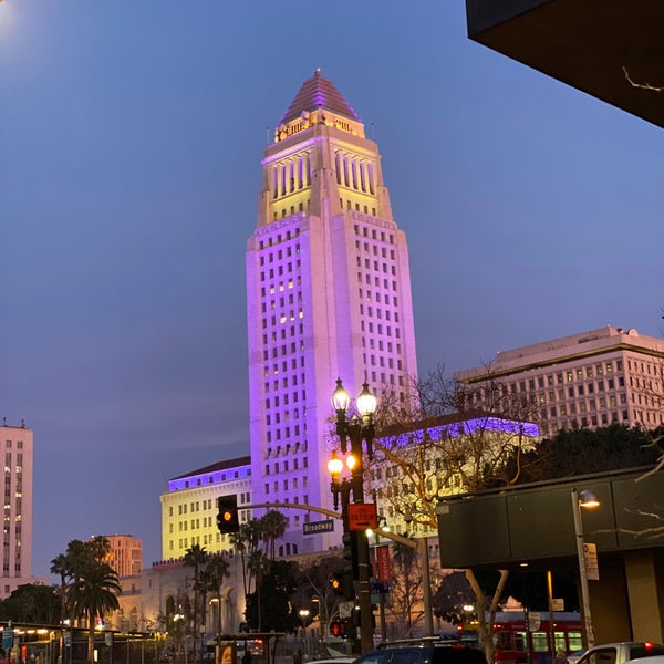 2/1/2020 tarihinde Marek H.ziyaretçi tarafından Los Angeles City Hall'de çekilen fotoğraf