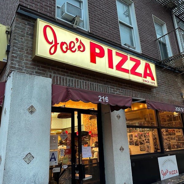 Joe's Pizza Williamsburg Brooklyn, NY