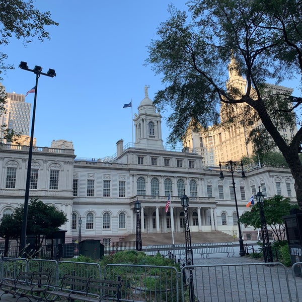 Photo taken at New York City Hall by Marek H. on 9/22/2019