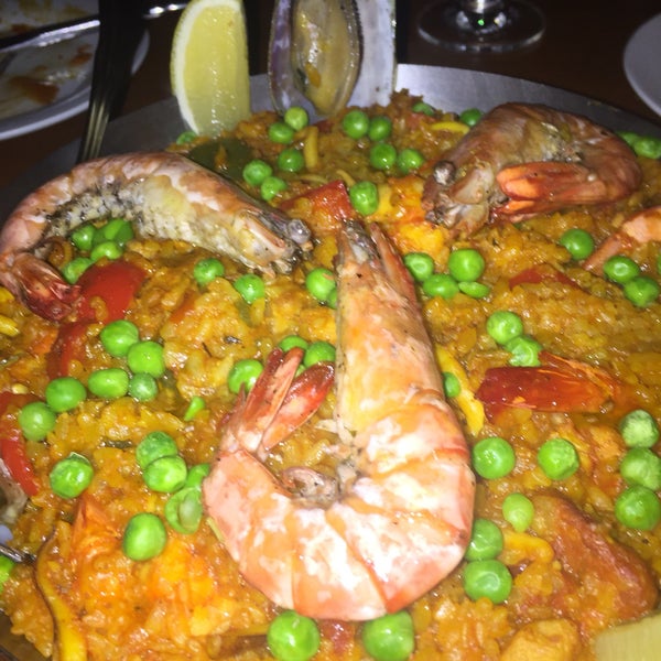 Paella is good and big portion too