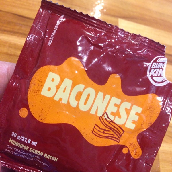 BACONESE - A MAIONESE COM BACON ESTILO BURGUER KING