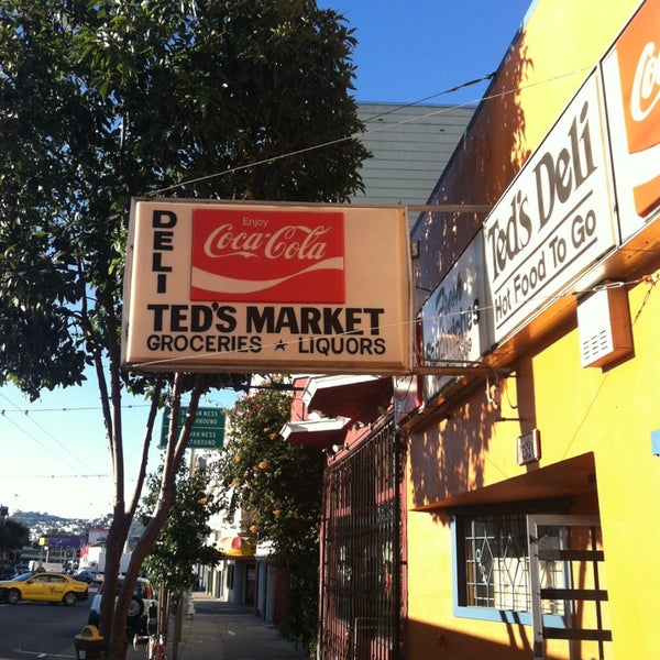 Photo taken at Ted&#39;s Market &amp; Deli by Aaron M. on 12/18/2012