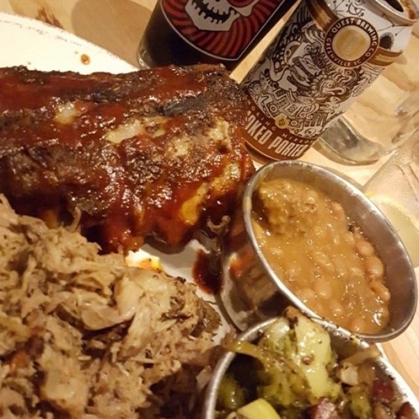 Photo taken at The Blistered Pig Smokehouse by Jeff A. on 10/17/2015