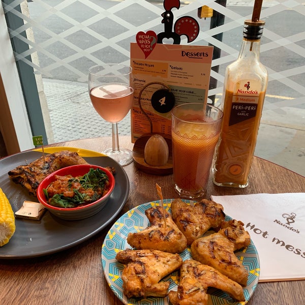 Photo taken at Nando&#39;s by Hongying L. on 7/8/2019