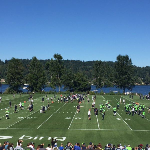 Photo taken at Virginia Mason Athletic Center - Seahawks Headquarters by Paul C. on 7/31/2015