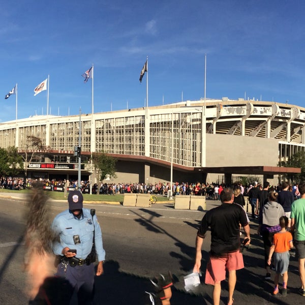 Photo taken at Robert F. Kennedy Memorial Stadium by Rudi R. on 10/22/2017