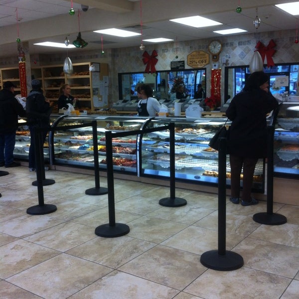 Photo taken at Calandra&#39;s Bakery by Steve J. on 12/26/2013
