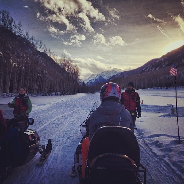 Photo taken at T-Lazy-7 Ranch &amp; Snowmobiles by Justin S. on 1/1/2014