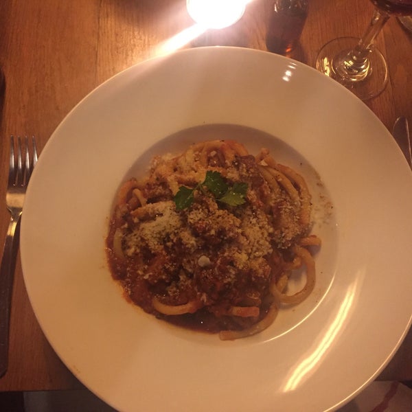 Photo taken at Cantinetta wine &amp; pasta by Laura B. on 1/20/2016
