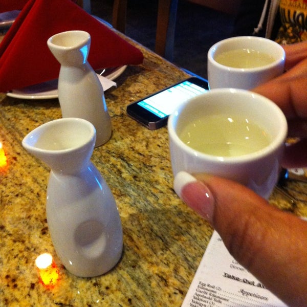 Free sake when you check in on Yelp ^_^